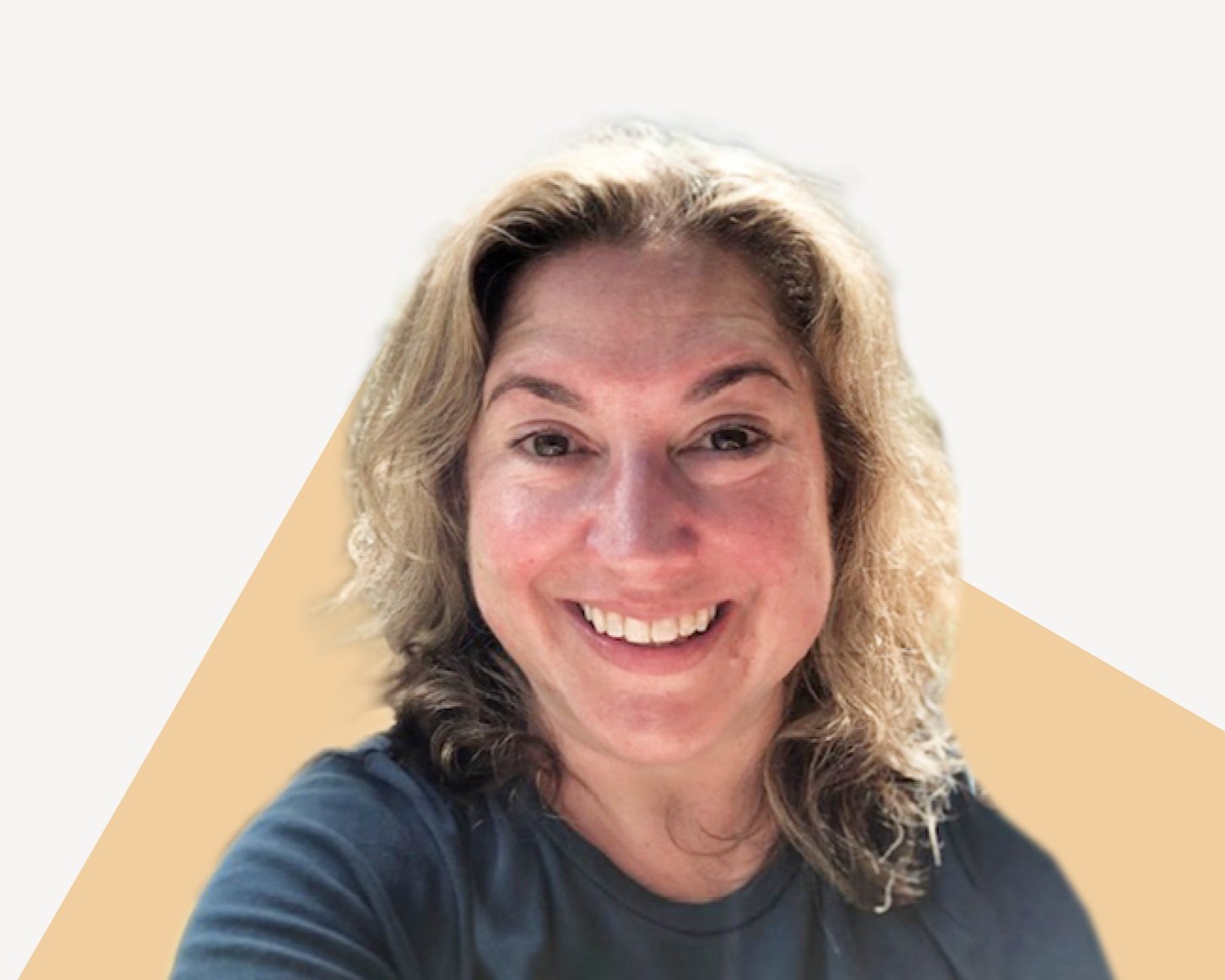 Kim Edwards, Traveler & Investor, Retired (ex-Amazon, Wayfair, Walmart), smiling in a dark shirt.